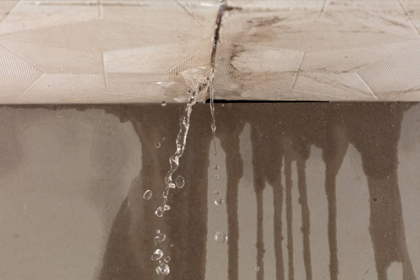 Professional Sewage Cleanup technician working in Troy, NY